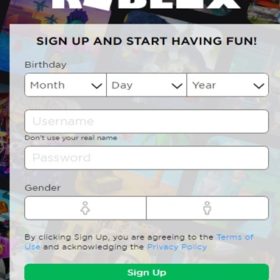 signup roblox